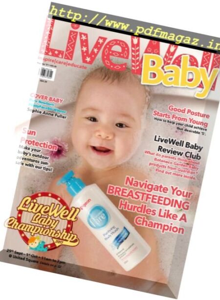 LiveWell Baby – August-September 2017 Cover