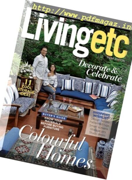 Living Etc India – October 2017 Cover