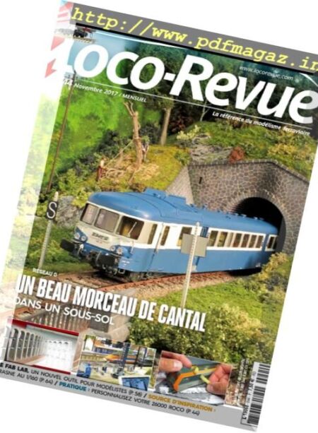 Loco-Revue – novembre 2017 Cover