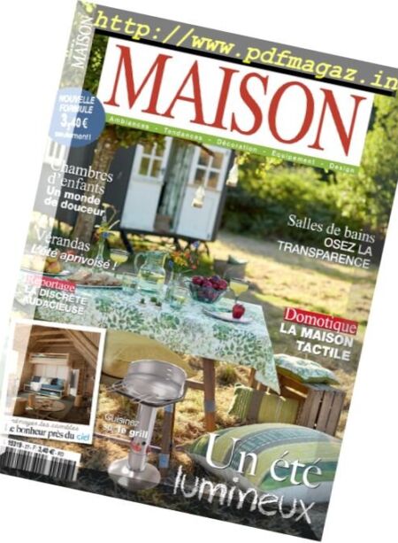 L’officiel de la Maison – Juillet-Aout 2017 Cover