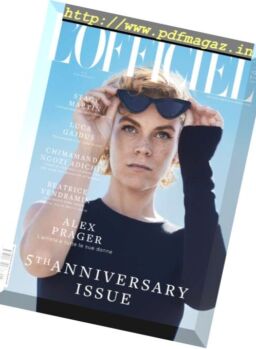 L’Officiel Italia – ottobre 2017