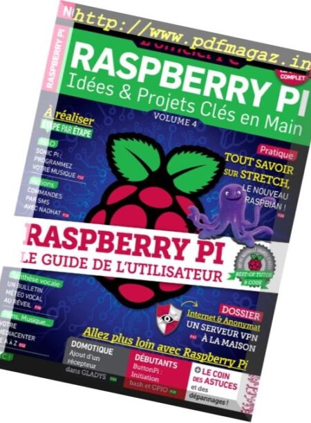 L’Officiel PC Raspberry Pi – Octobre-Decembre 2017 Cover