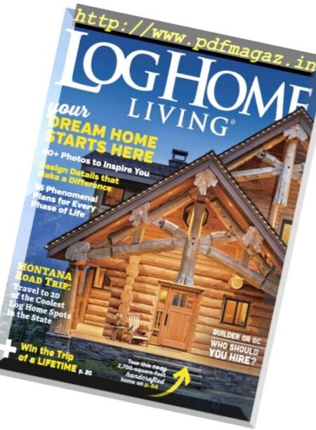 Log Home Living – November 2017 Cover