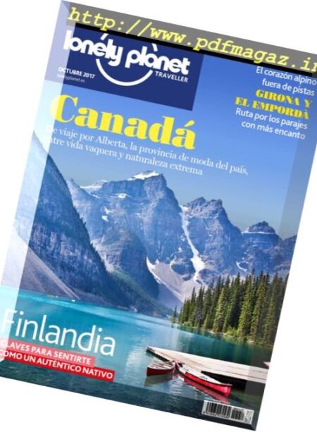 Lonely Planet Traveller Spain – octubre 2017 Cover