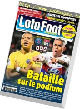 Loto Foot – 13 Septembre 2017