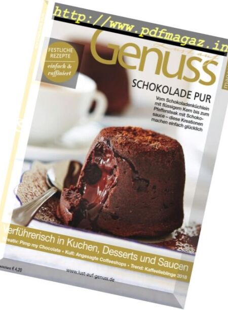 Lust auf Genuss – November 2017 Cover