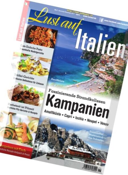 Lust auf Italien – November-Dezember 2017 Cover