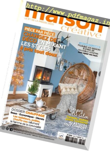 Maison Creative – Novembre-Decembre 2017 Cover