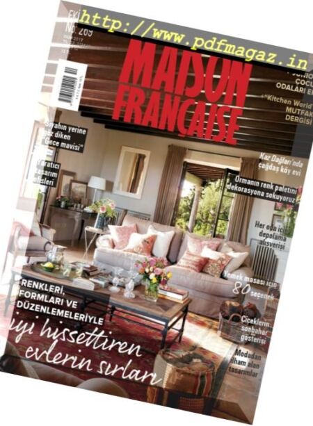 Maison Francaise – Ekim 2017 Cover