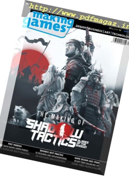 Making Games Germany – November-Dezember 2017 Cover