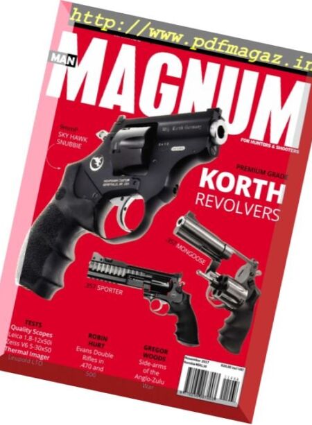 Man Magnum – November 2017 Cover