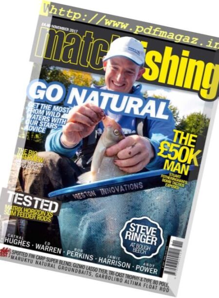 Match Fishing – November 2017 Cover