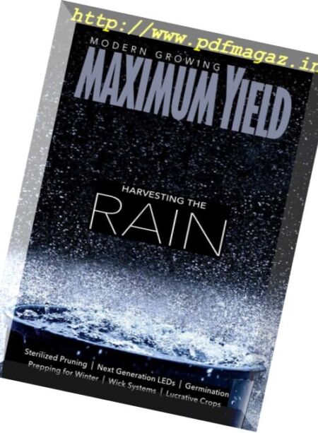 Maximum Yield Modern Growing USA – October 2017 Cover