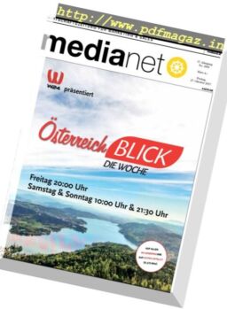 medianet – 27 Oktober 2017