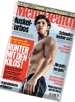Men’s Health Germany – November 2017