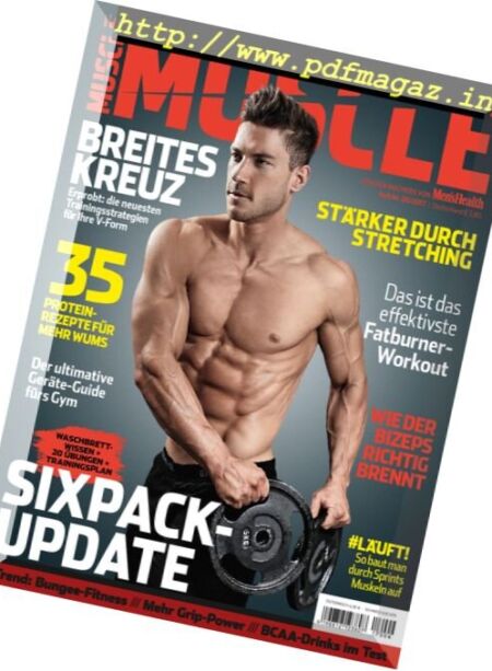 Men’s Health Muscle – Nr.6 2017 Cover