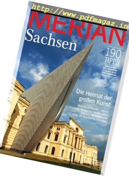 Merian – Oktober 2017 Cover