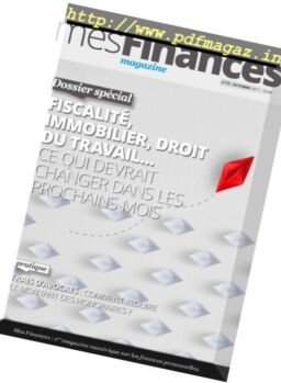 Mes Finances – Octobre 2017