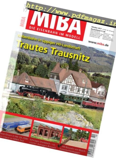Miba – Oktober 2017 Cover