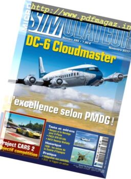 Micro Simulateur – Novembre 2017