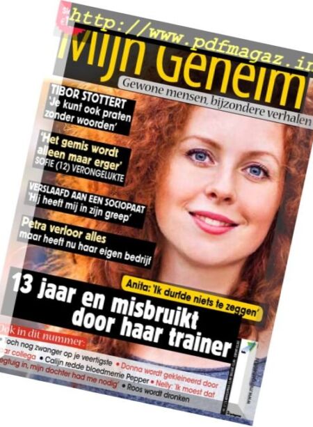 Mijn Geheim – Nr.21 2017 Cover