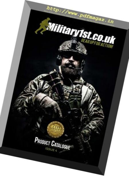 Military 1st Product Catalogue – Issue 4, 2017 Cover