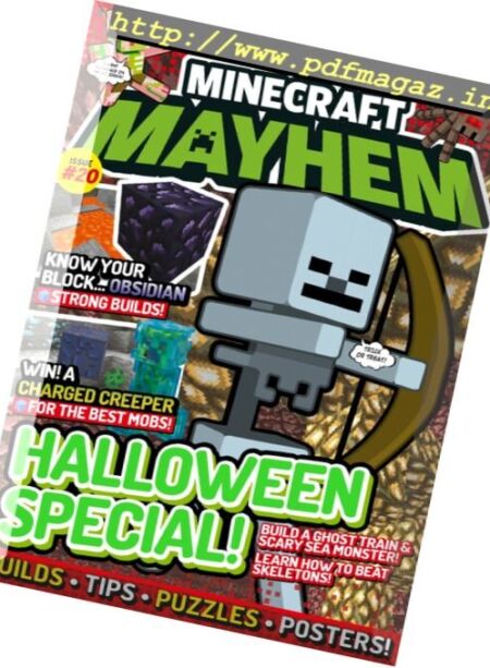 Minecraft Mayhem – Issue 20, 2017 Cover