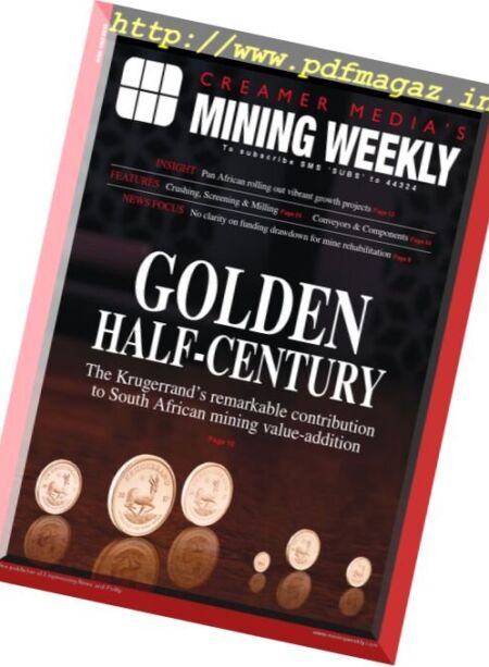 Mining Weekly – 6 October 2017 Cover