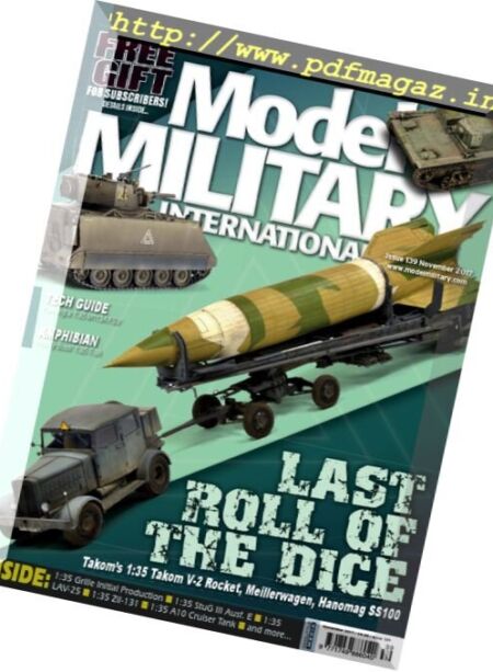 Model Military International – November 2017 Cover