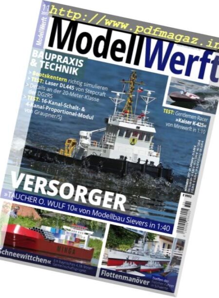 ModellWerft – November 2017 Cover