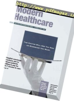Modern Healthcare – 23 October 2017