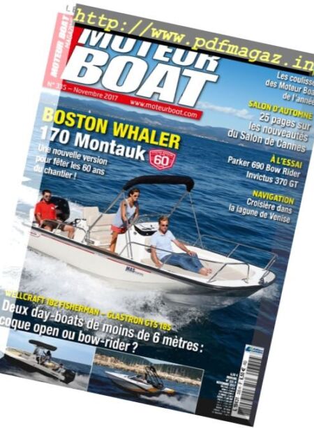 Moteur Boat – Novembre 2017 Cover