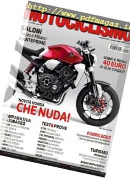 Motociclismo Italia – Novembre 2017