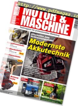 Motor und Maschine – Oktober – Dezember2017