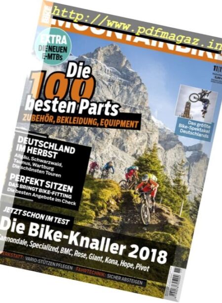 MountainBike – November 2017 Cover