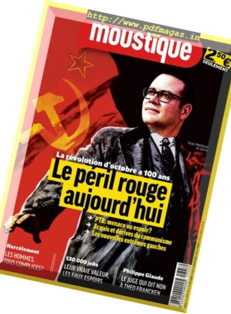 Moustique Magazine – 25 Octobre 2017 Cover