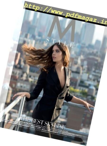 Mstyle Magazine – Autumn-Winter 2017 Cover