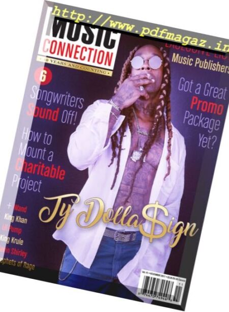 Music Connection – November 2017 Cover