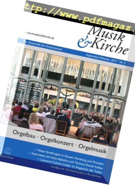 Musik & Kirche – September-Oktober 2017 Cover