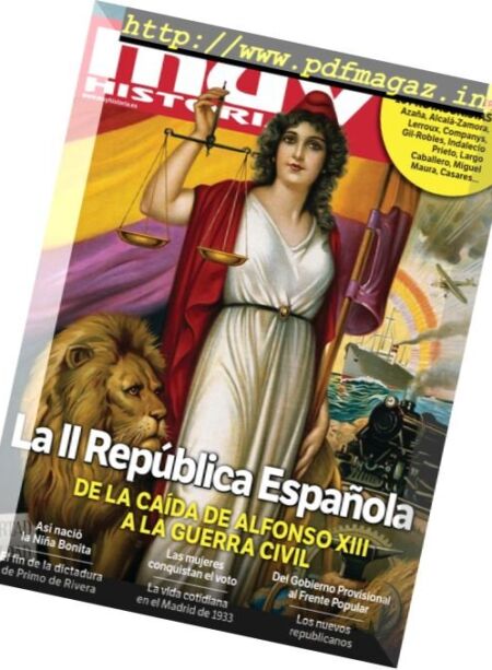 Muy Historia – noviembre 2017 Cover