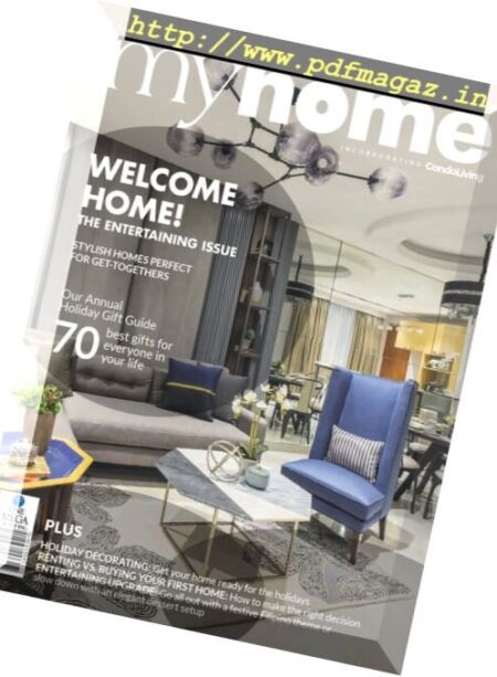 MyHome – November 2017 Cover