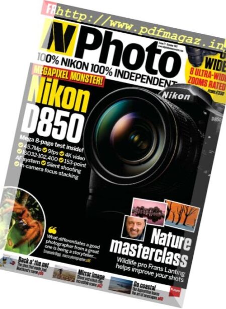 N-Photo UK – October 2017 Cover