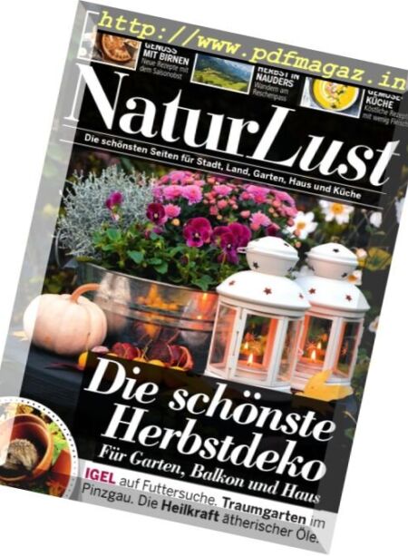 NaturLust – 18 Oktober 2017 Cover