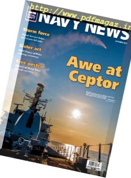 Navy News – October 2017 Cover