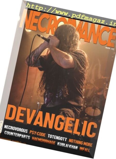 Necromance – octubre 2017 Cover