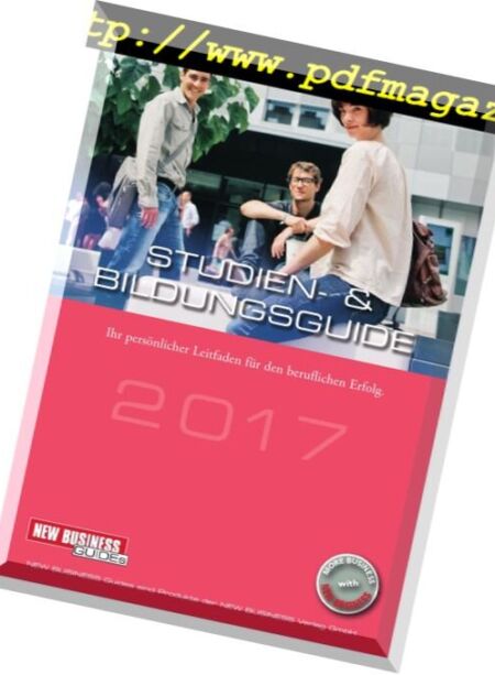 New Business Guides – Studien & Bildunguide 2017 Cover