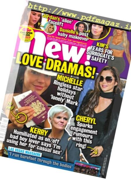 New! Magazine – 16 October 2017 Cover