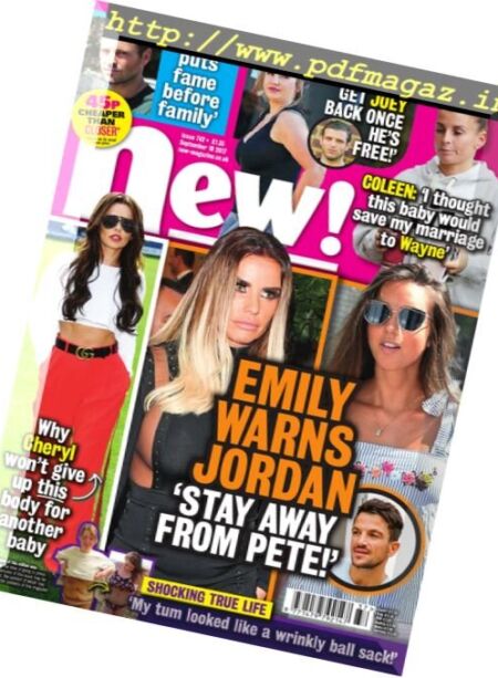 New! Magazine – 18 September 2017 Cover