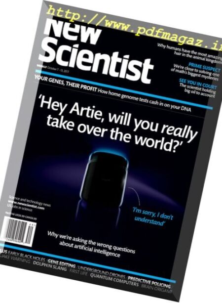 New Scientist – 7-13 October 2017 Cover