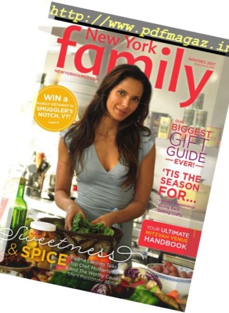 New York Family – November-December 2017 Cover
